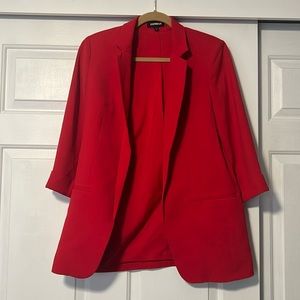 Express Red Blazer / size medium / gently worn